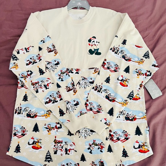 Disney - Snow Much Fun, Christmas Spirit Jersey, New with Tags - Picture 2 of 3